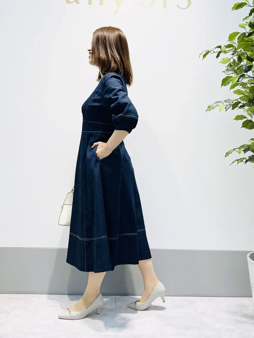 ANY SIS 岡本 コーディネート画像