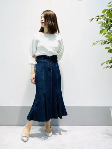 ANY SIS 岡本 コーディネート画像