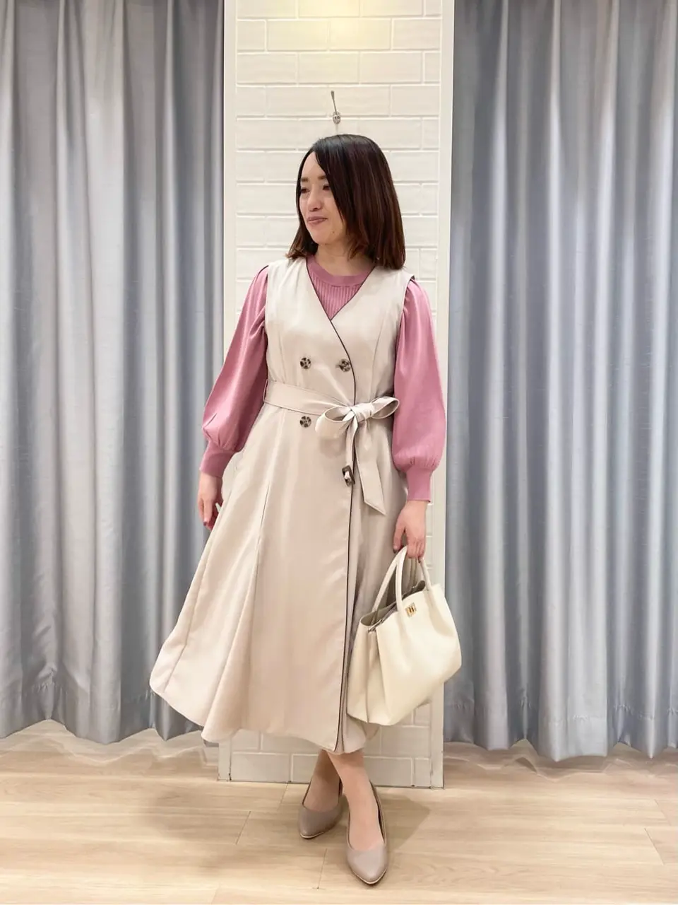 ANY SIS 丸岡 コーディネート画像