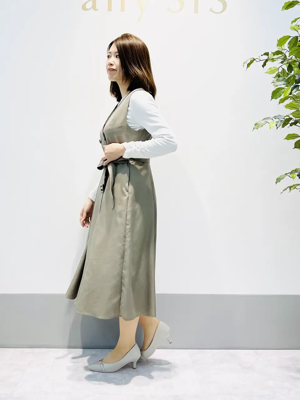 ANY SIS 岡本 コーディネート画像