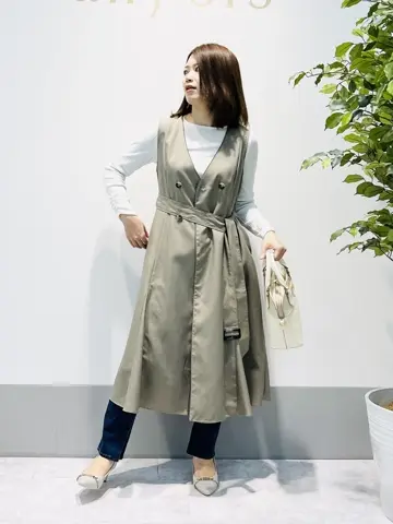 ANY SIS 岡本 コーディネート画像