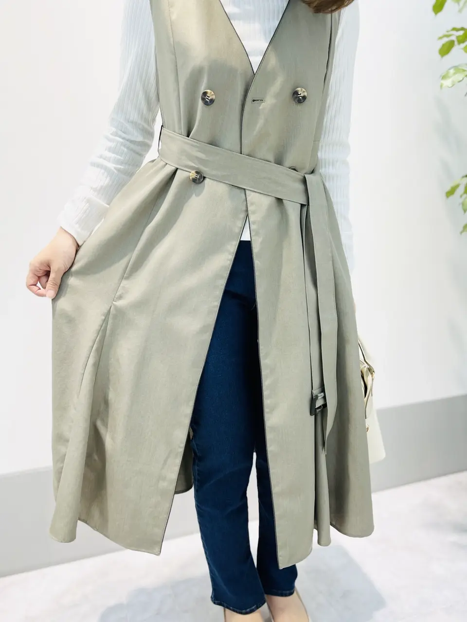 ANY SIS 岡本 コーディネート画像