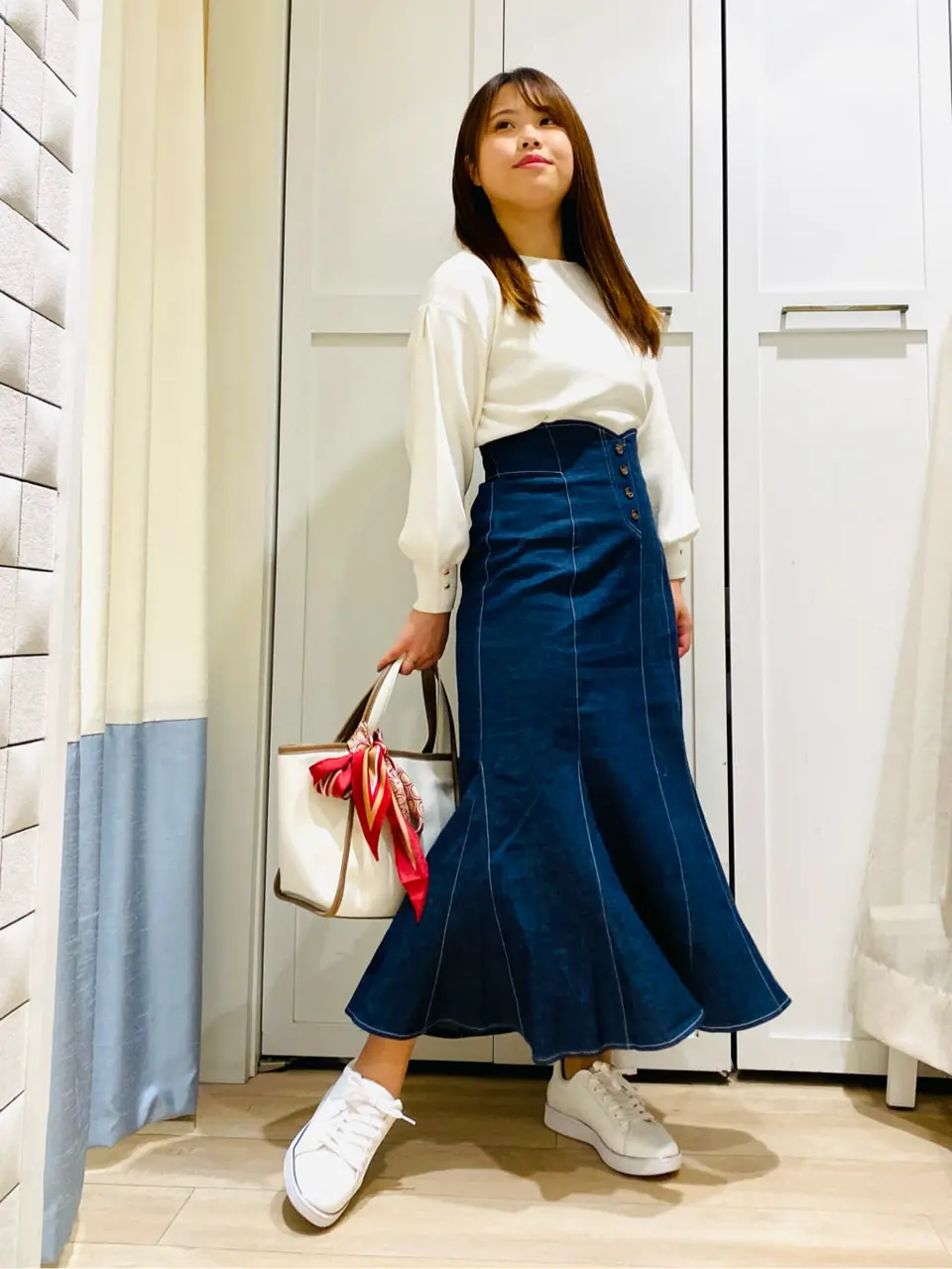 ANY SIS スタッフ コーディネート画像