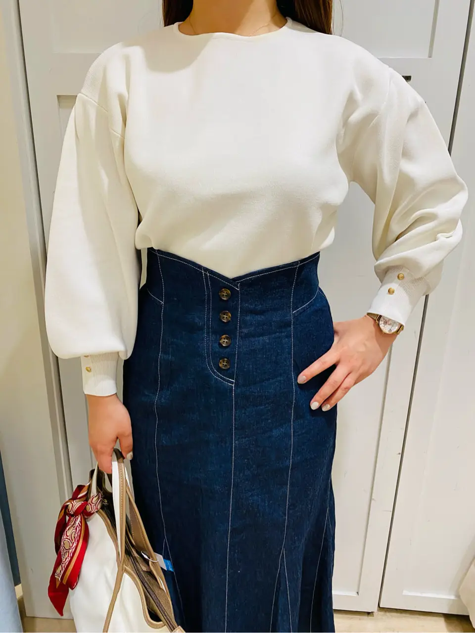 ANY SIS スタッフ コーディネート画像