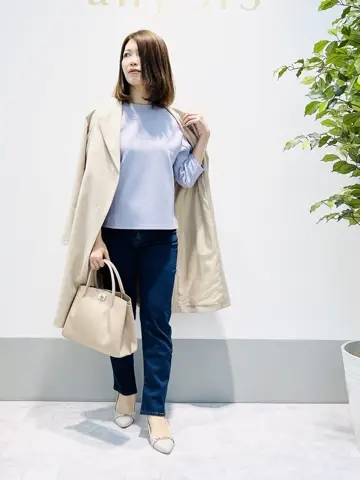 ANY SIS 岡本 コーディネート画像