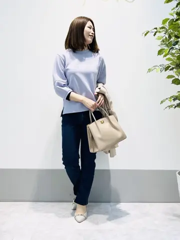 ANY SIS 岡本 コーディネート画像