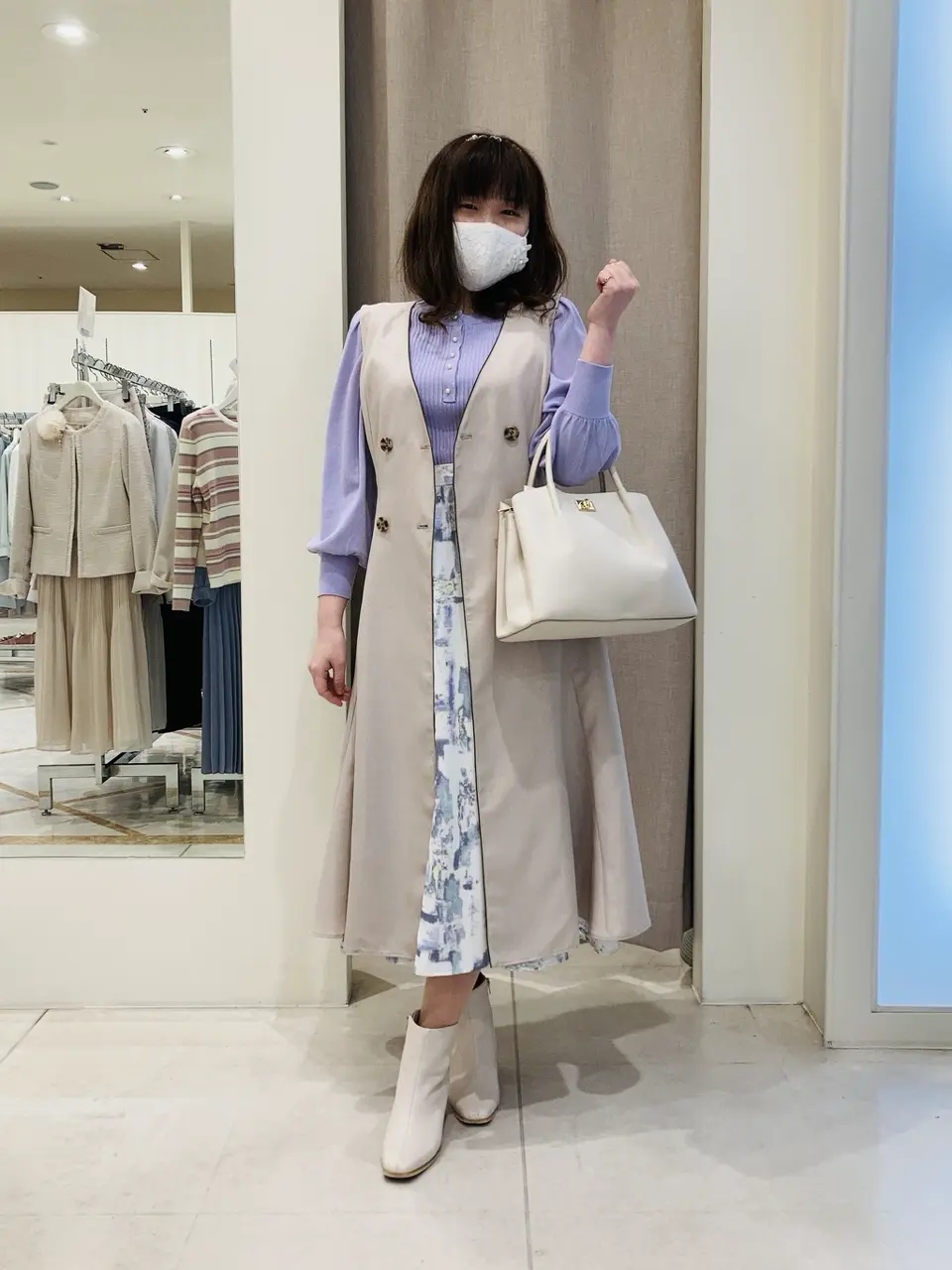  川根　彩 コーディネート画像