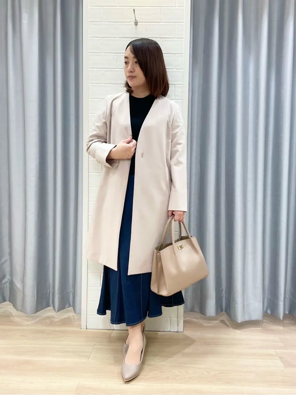 ANY SIS 丸岡 コーディネート画像