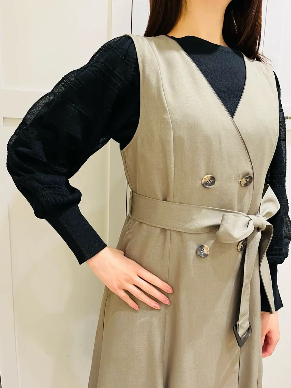 ANY SIS スタッフ コーディネート画像