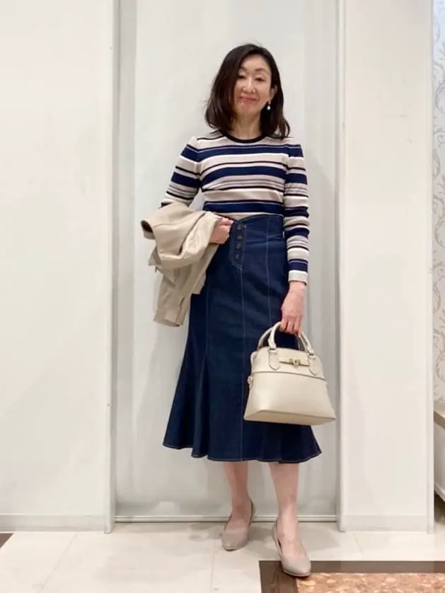 ANY SIS スタッフ コーディネート画像