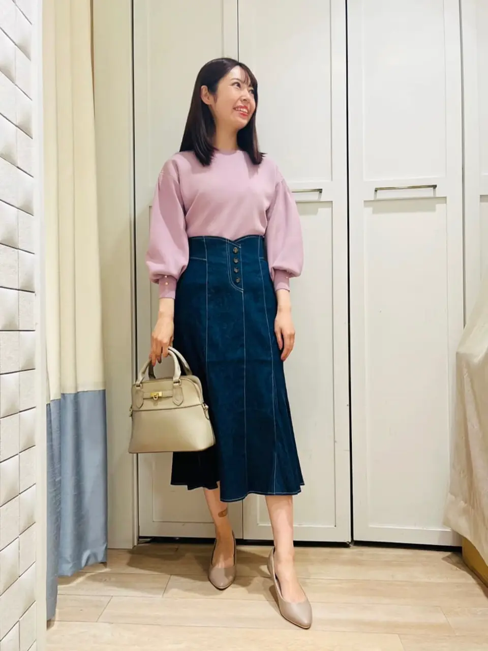 ANY SIS スタッフ コーディネート画像