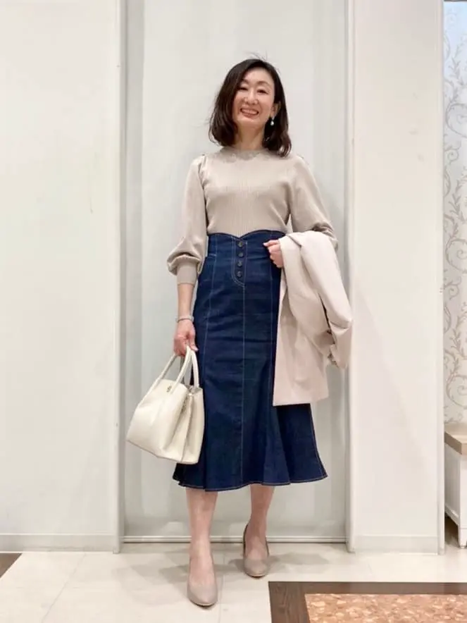 ANY SIS スタッフ コーディネート画像