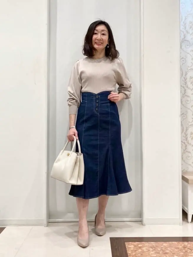 ANY SIS スタッフ コーディネート画像