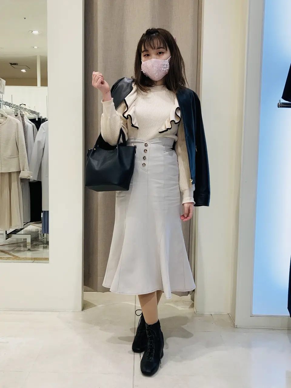  川根　彩 コーディネート画像