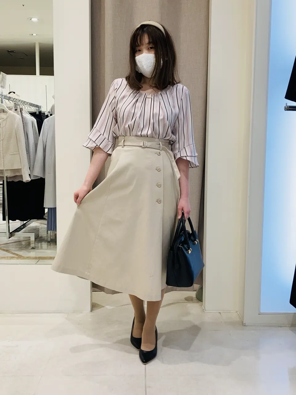  川根　彩 コーディネート画像