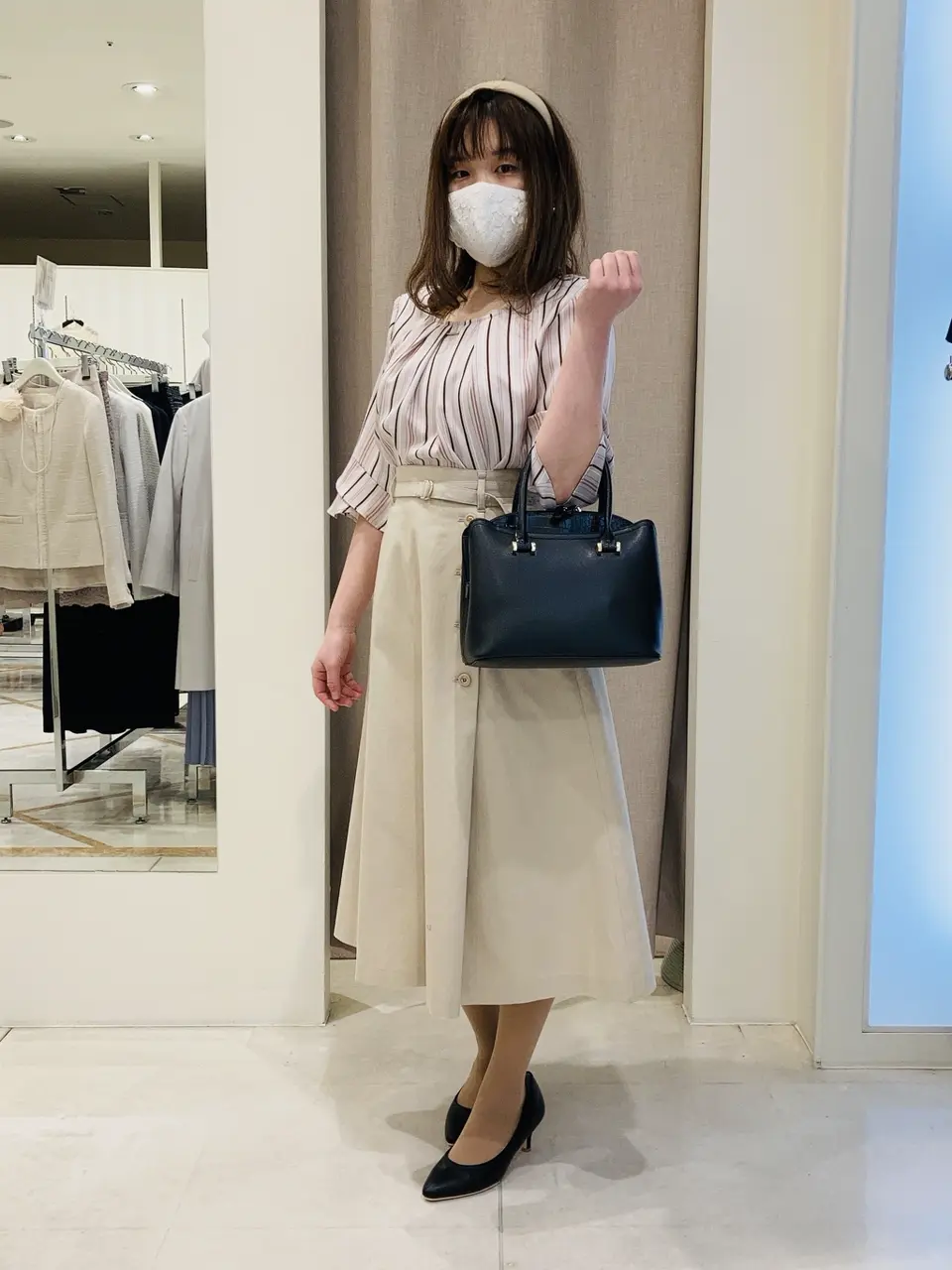 ANY SIS 川根　彩 コーディネート画像