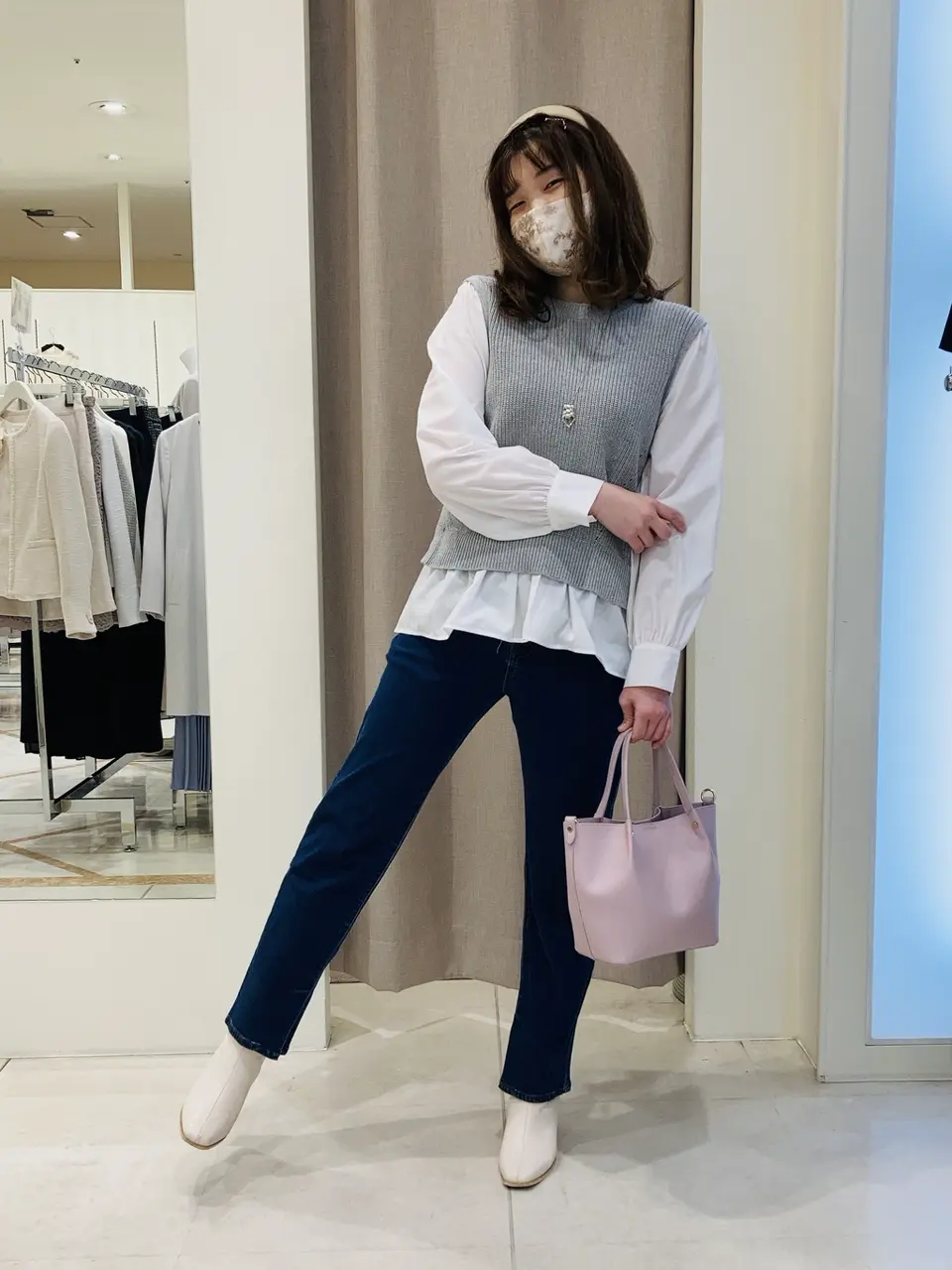 ANY SIS 川根　彩 コーディネート画像