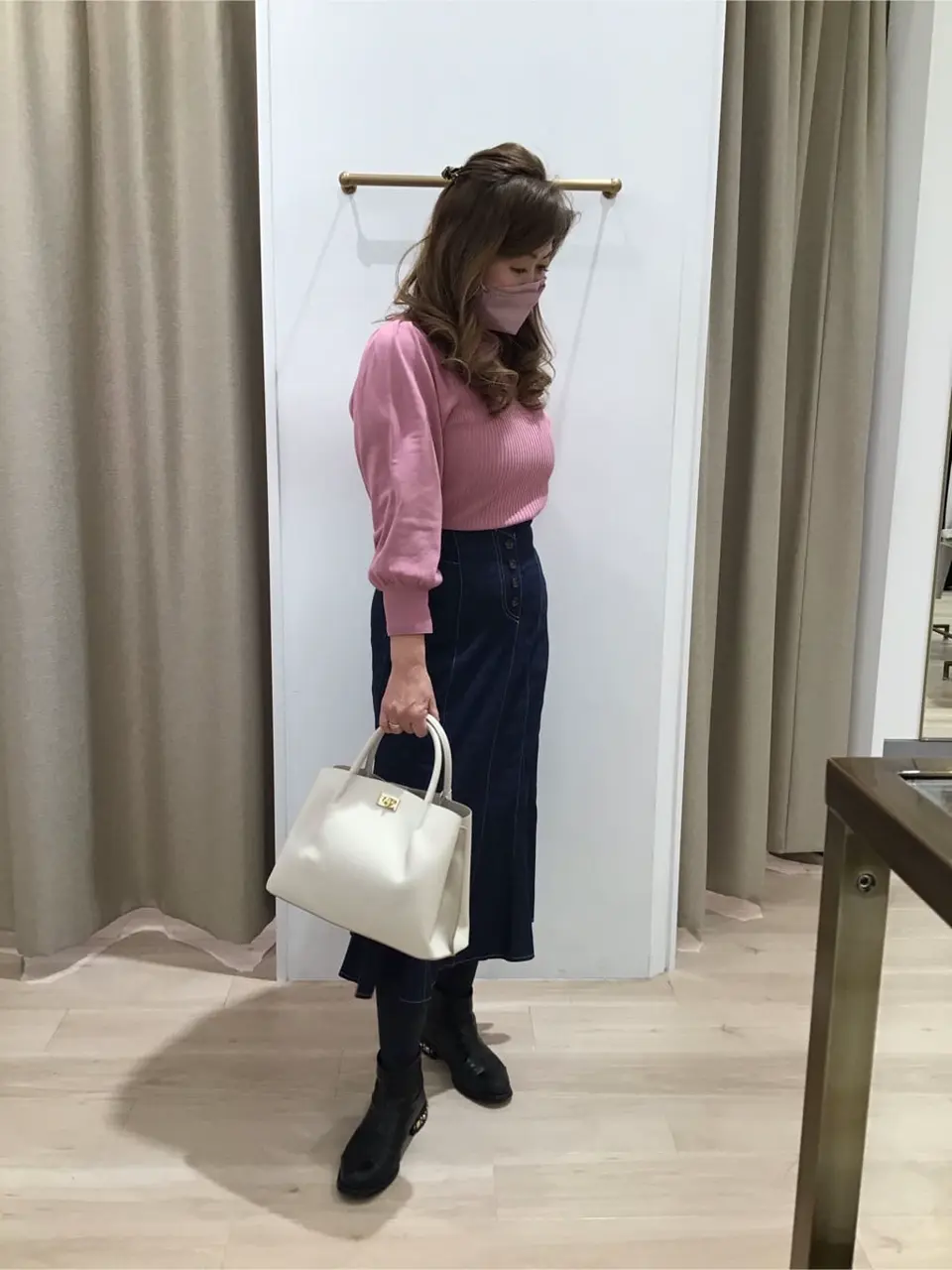 ANY SIS 桐生 コーディネート画像