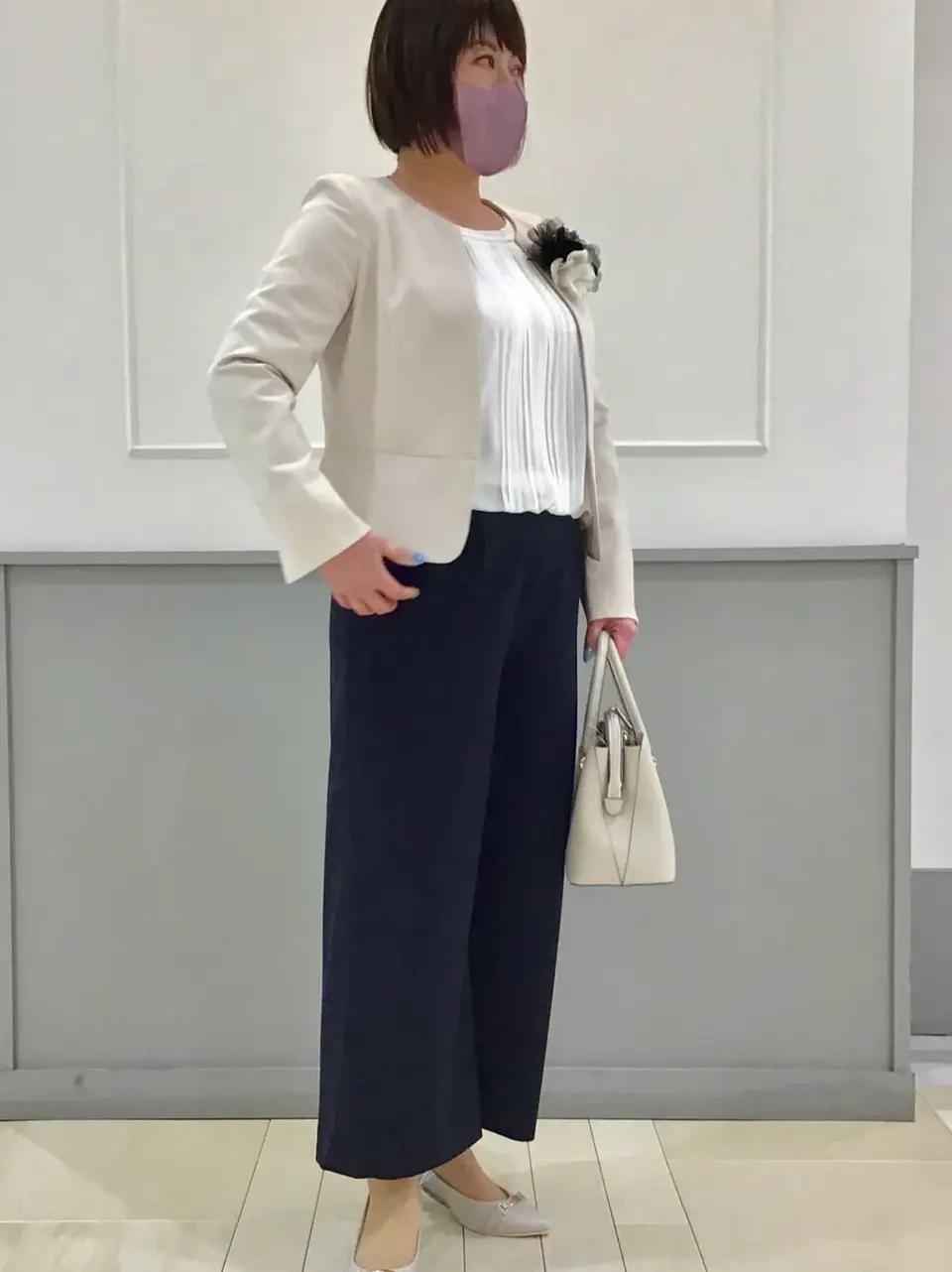 ANY SIS 堀部 コーディネート画像