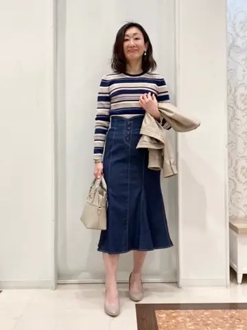 ANY SIS スタッフ コーディネート画像