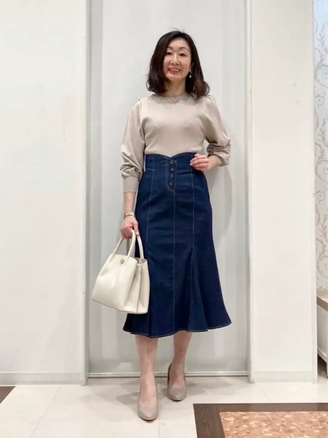 ANY SIS スタッフ コーディネート画像