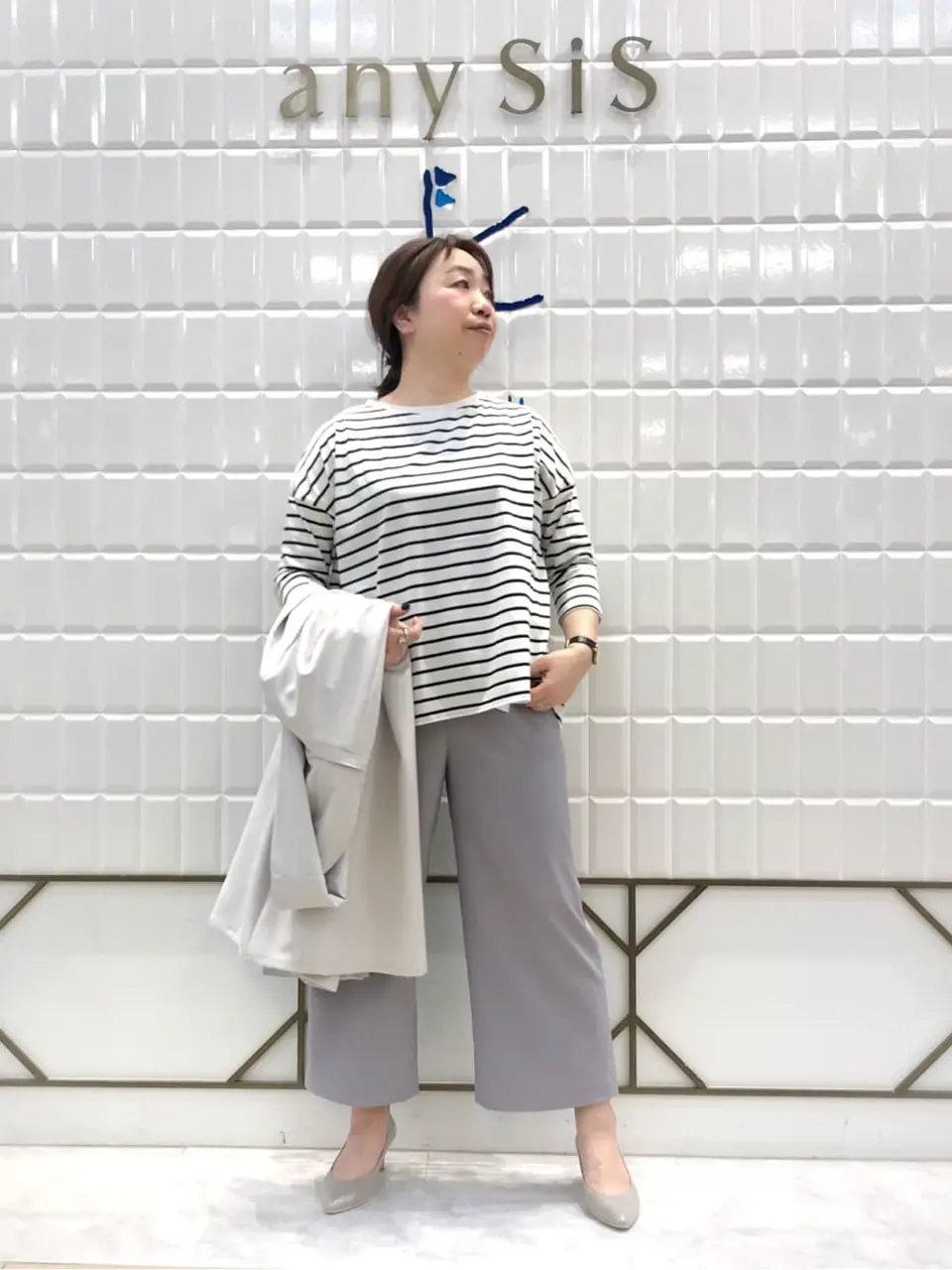 ANY SIS 中山 コーディネート画像