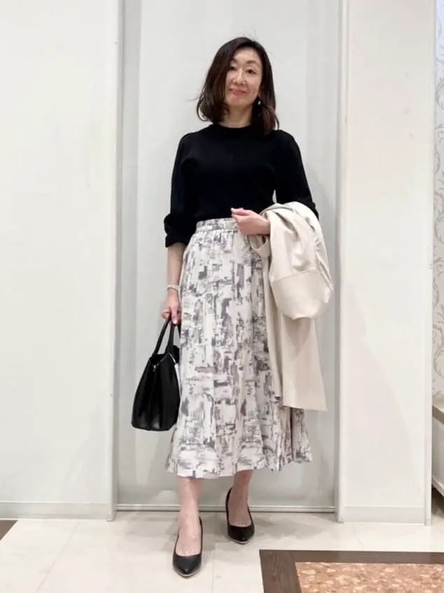 ANY SIS スタッフ コーディネート画像