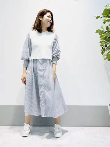 ANY SIS 岡本 コーディネート画像