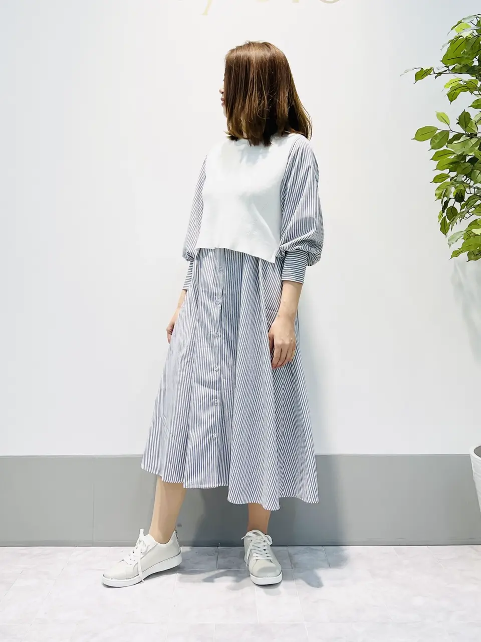 ANY SIS 岡本 コーディネート画像