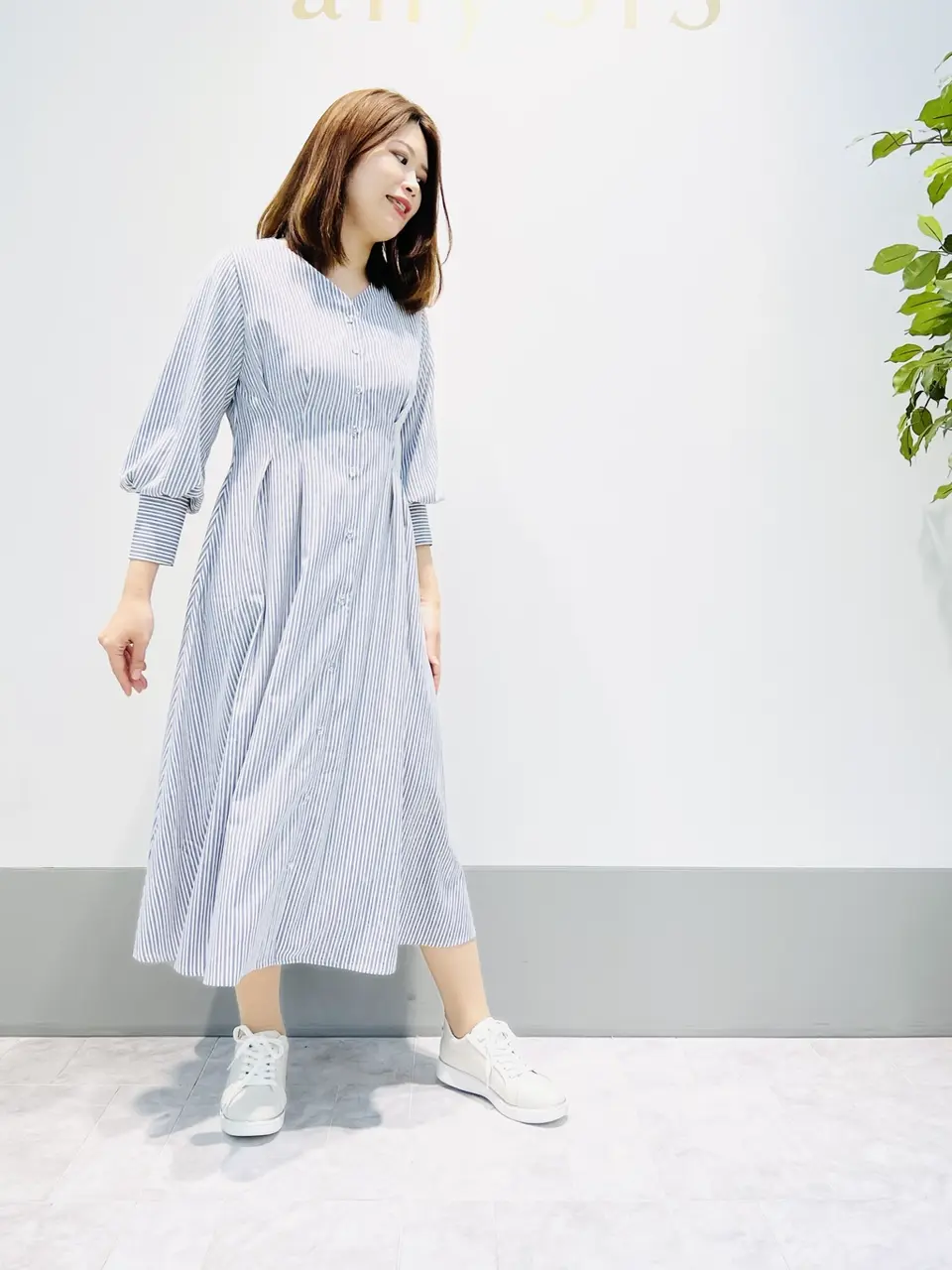 ANY SIS 岡本 コーディネート画像