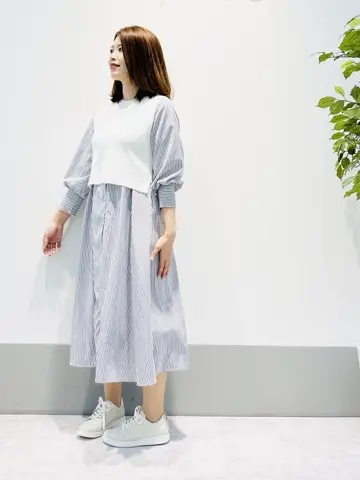 ANY SIS 岡本 コーディネート画像