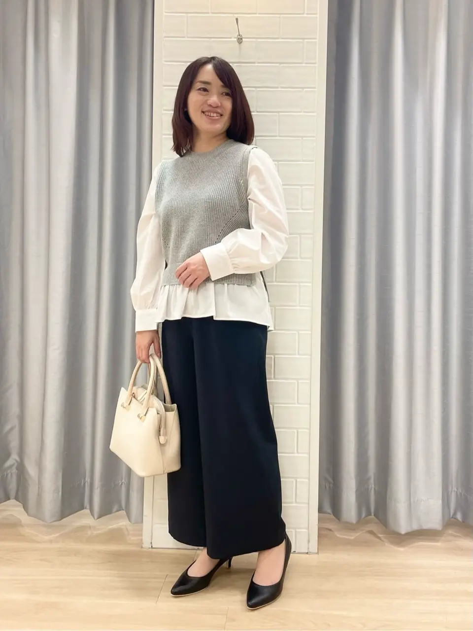 ANY SIS 丸岡 コーディネート画像