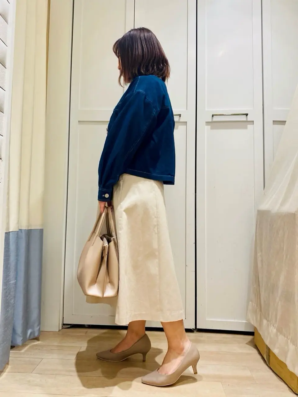 ANY SIS KATO コーディネート画像