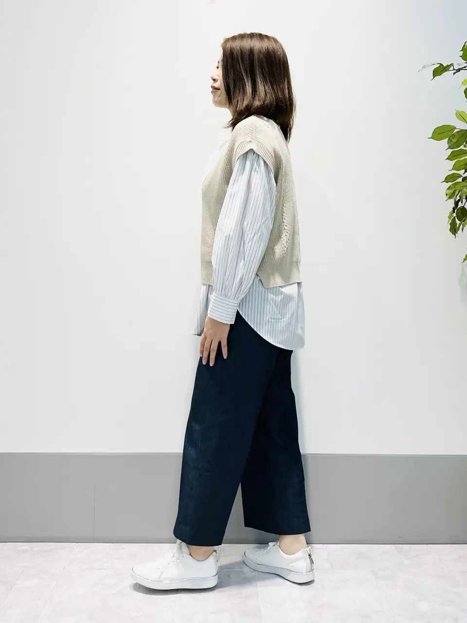 ANY SIS 岡本 コーディネート画像