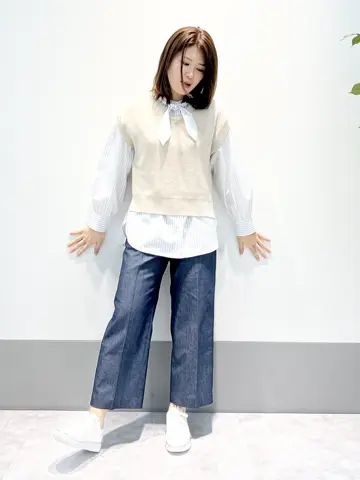 ANY SIS 岡本 コーディネート画像