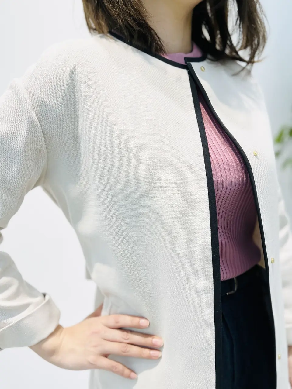 ANY SIS 岡本 コーディネート画像