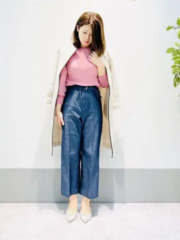 ANY SIS 岡本 コーディネート画像