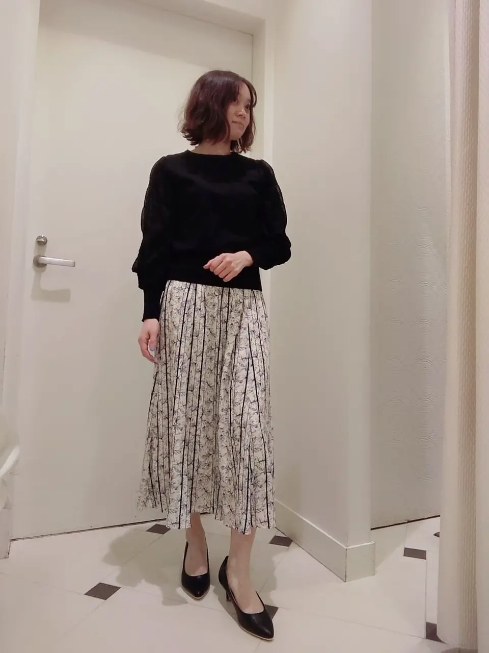 ANY SIS 林 コーディネート画像