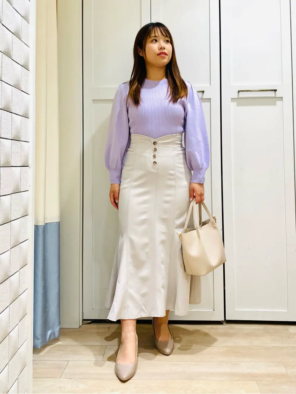 ANY SIS スタッフ コーディネート画像