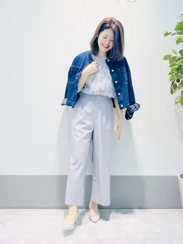 ANY SIS 岡本 コーディネート画像