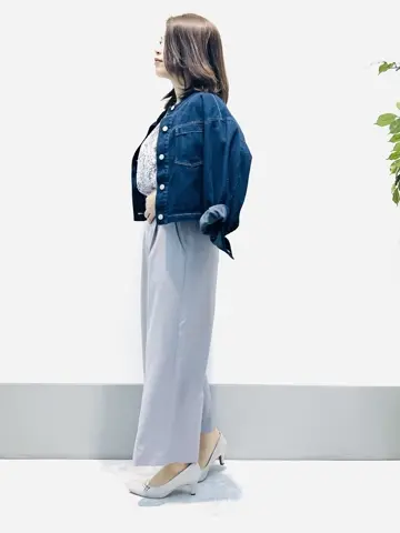 ANY SIS 岡本 コーディネート画像