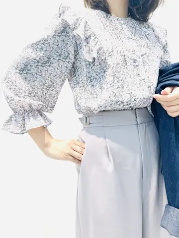 ANY SIS 岡本 コーディネート画像