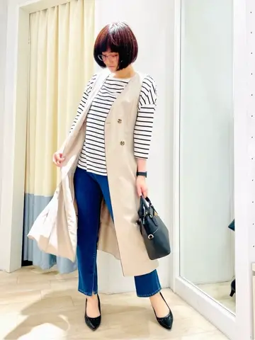 ANY SIS スタッフ コーディネート画像