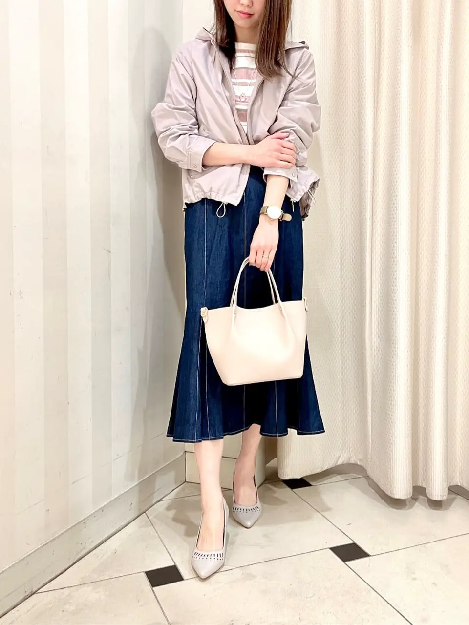 ANY SIS 金井 コーディネート画像