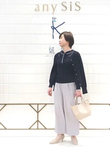ANY SIS 井上 コーディネート画像