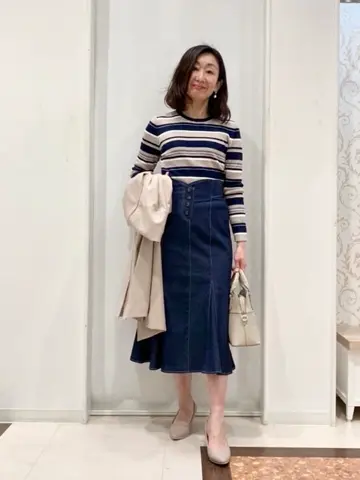 ANY SIS スタッフ コーディネート画像