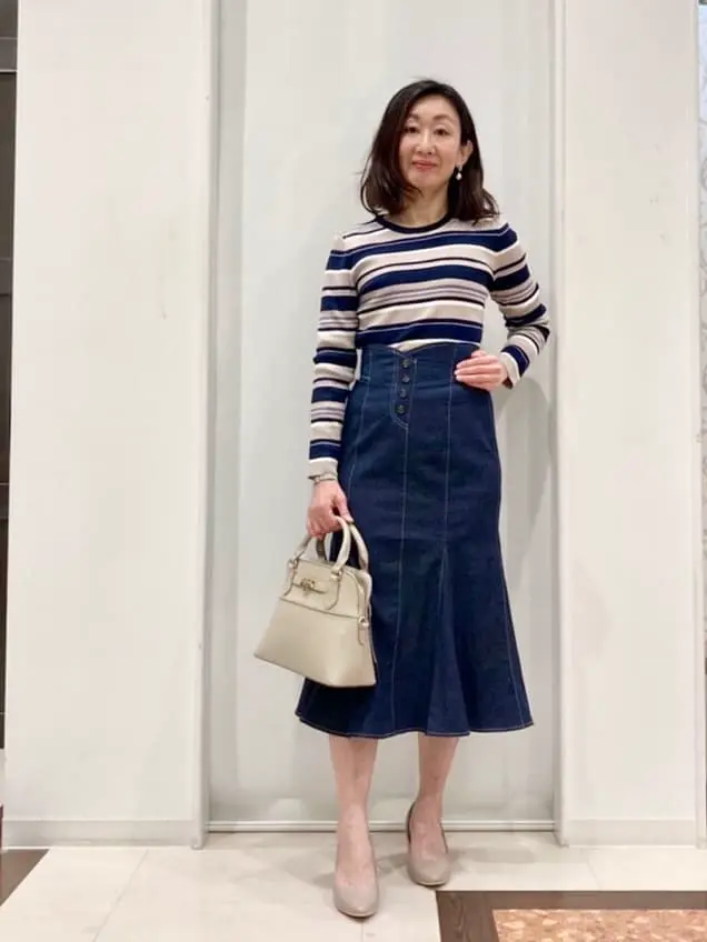 ANY SIS スタッフ コーディネート画像