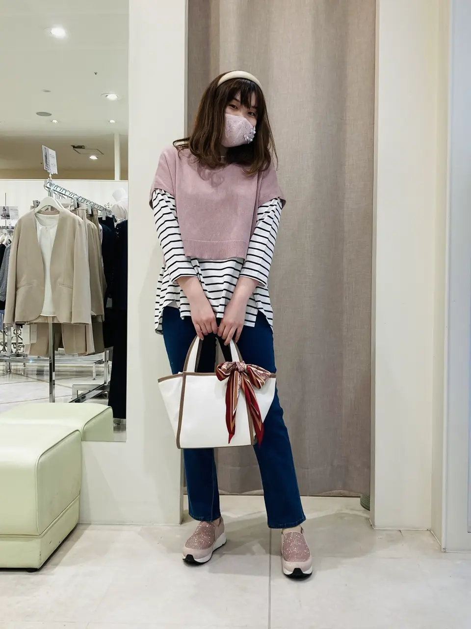  川根　彩 コーディネート画像