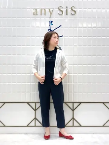 ANY SIS 中山 コーディネート画像