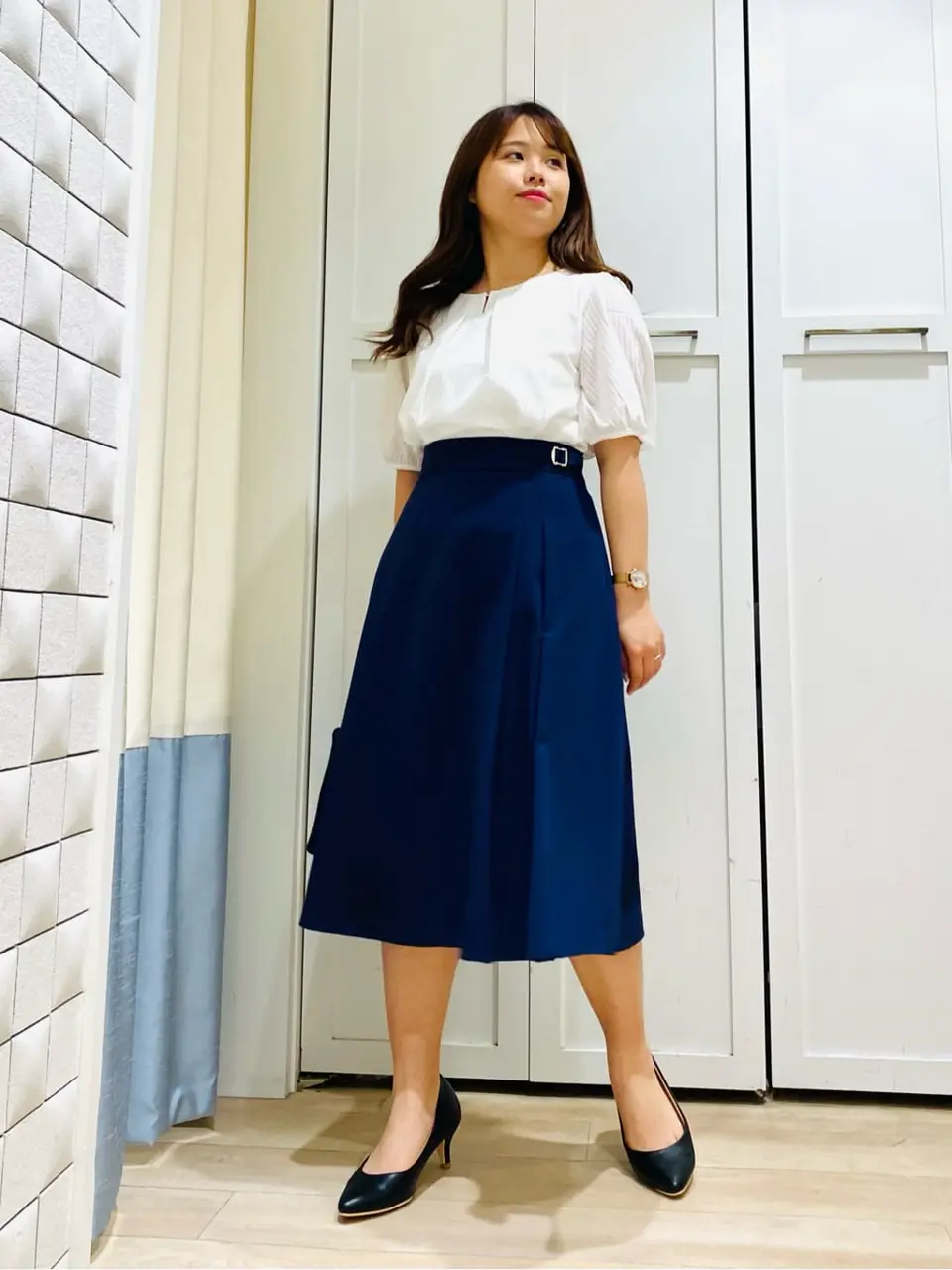 ANY SIS スタッフ コーディネート画像